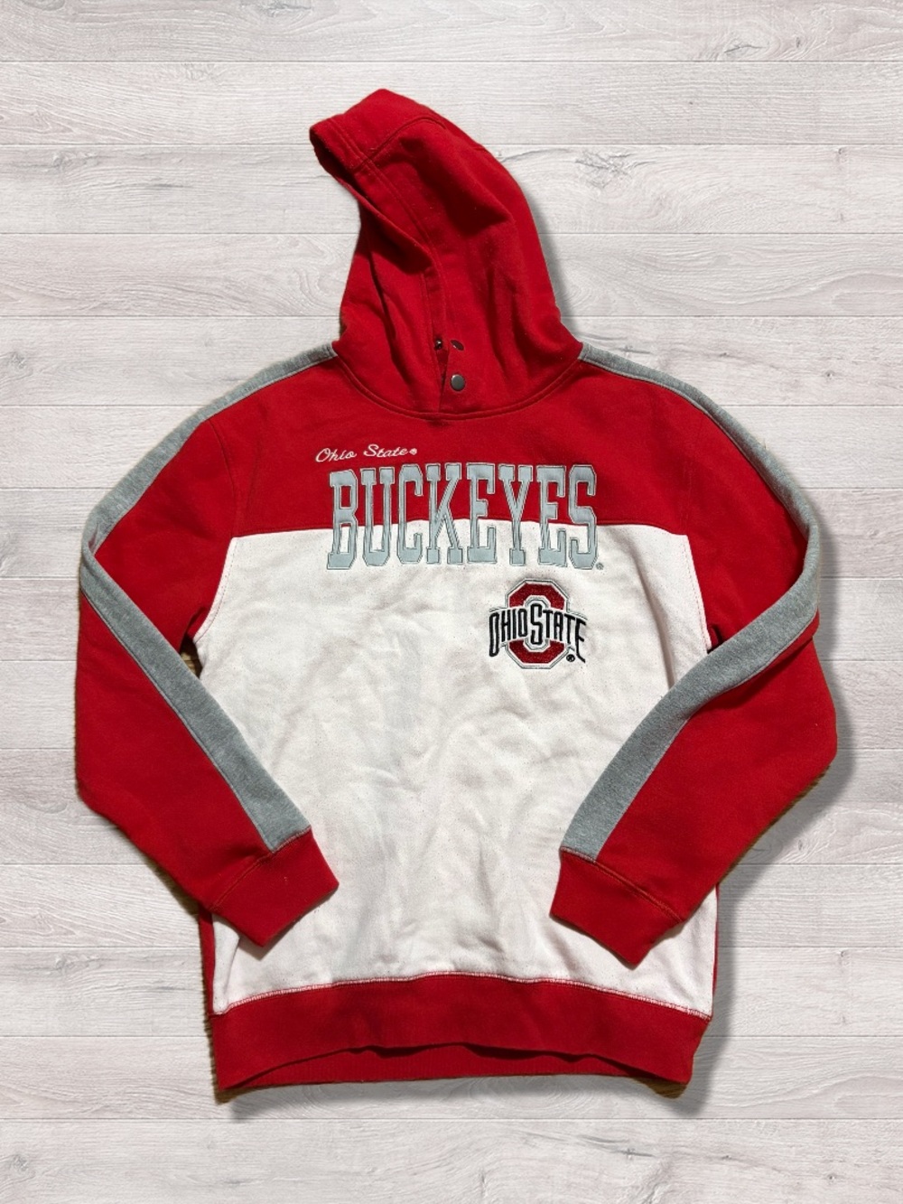NCAA OSU Ohio State Buckeyes Pullover Hoodie Collegiate XL 18/20